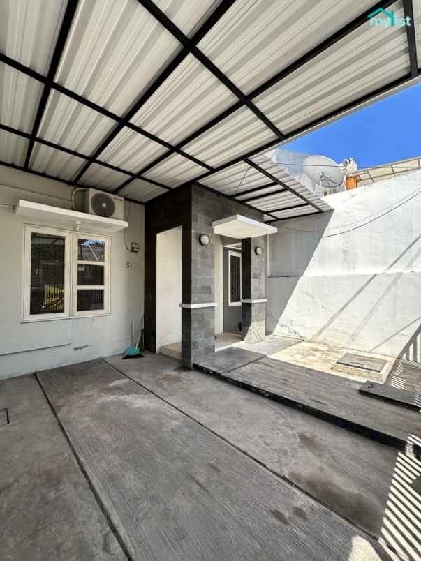 rumah siap huni dalam cluster purimas kosongan terawat