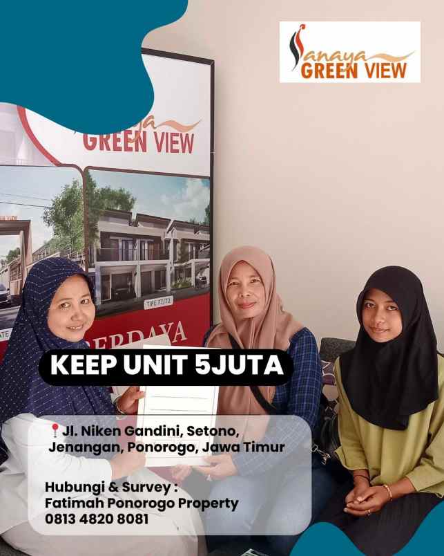 rumah syariah minimalis di ponorogo