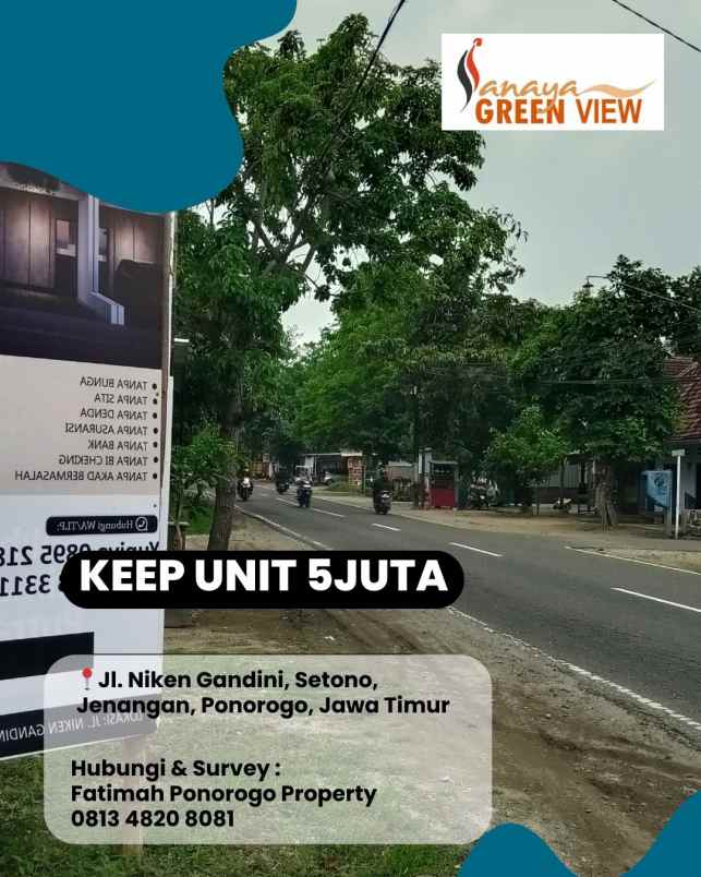 rumah syariah minimalis di ponorogo