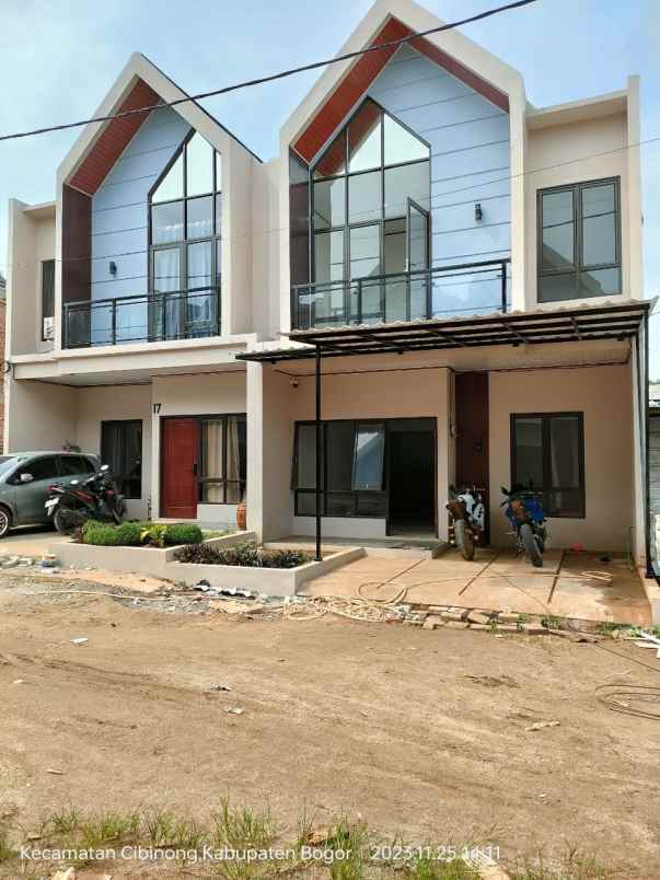 rumah tanpa dp di samarra regency cibinong sudah shm