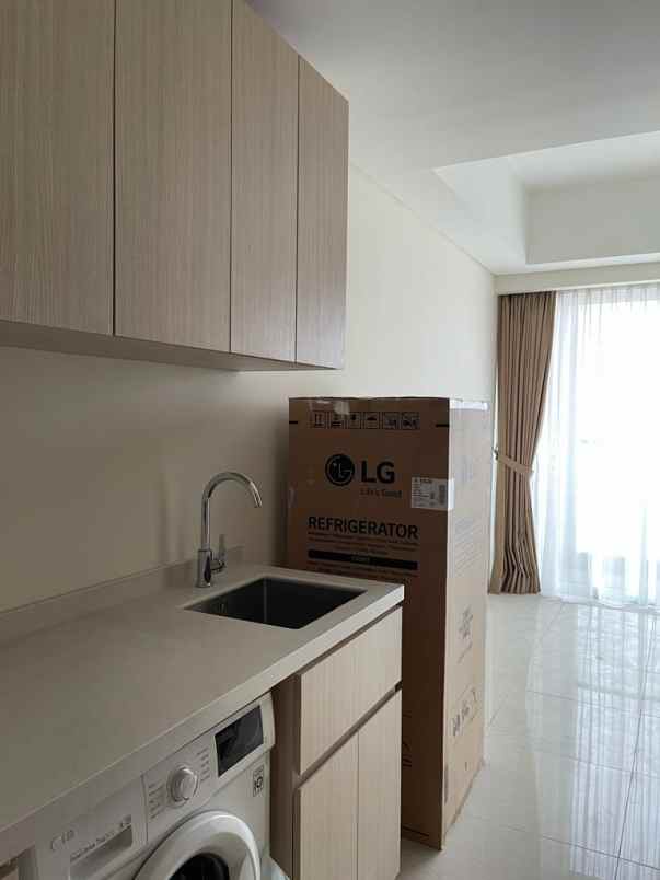 sewa murah sedayu city apartment studio semi furnished