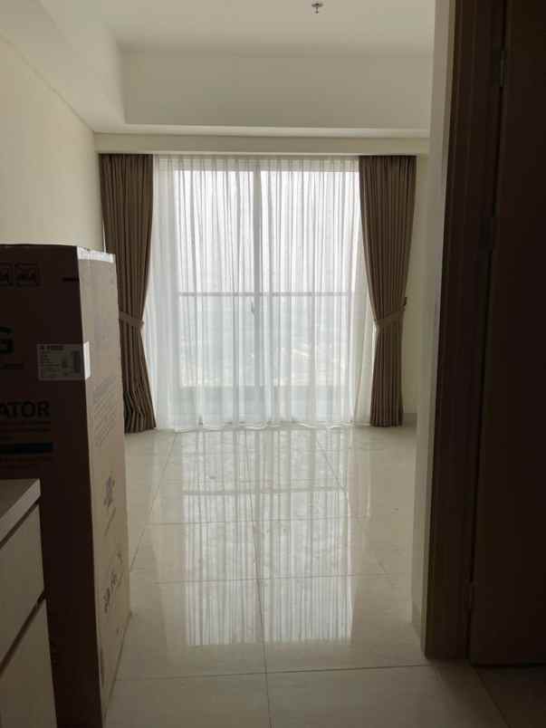 sewa murah sedayu city apartment studio semi furnished