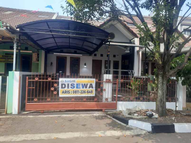 sewa rumah jl tanjung sari asri barat antapani bandung