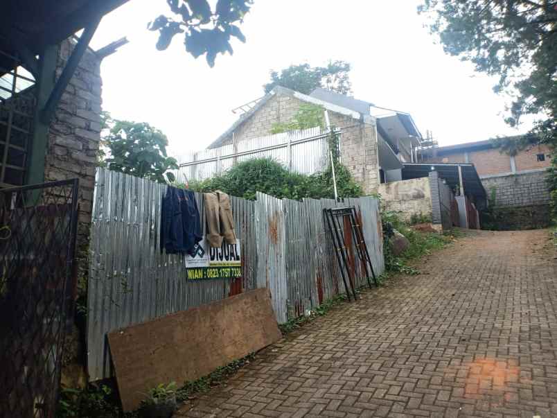 tanah 3jt an di cihanjuang siap bangun lebar muka 6x16