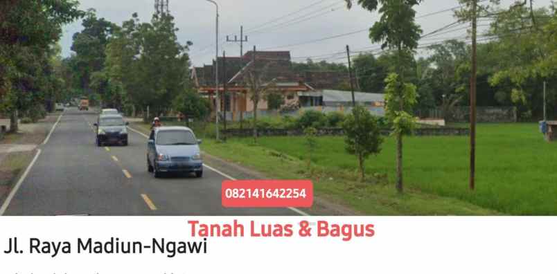 tanah jl raya ngawi caruban