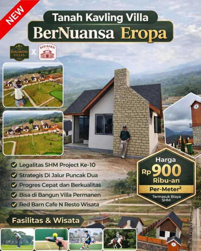 tanah kavling di sukamakmur bogor