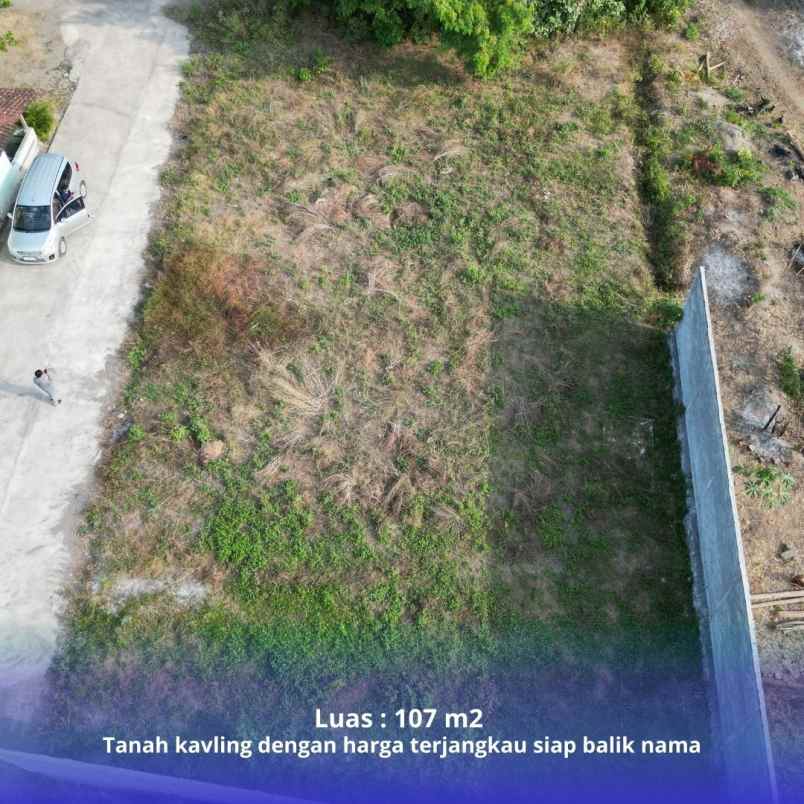 tanah kavling murah 100 jutaan di kalasan