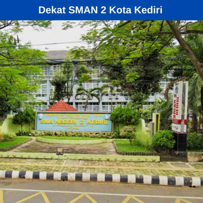 tanah kediri siap bnagun siap ajb dekat sman 2 kediri