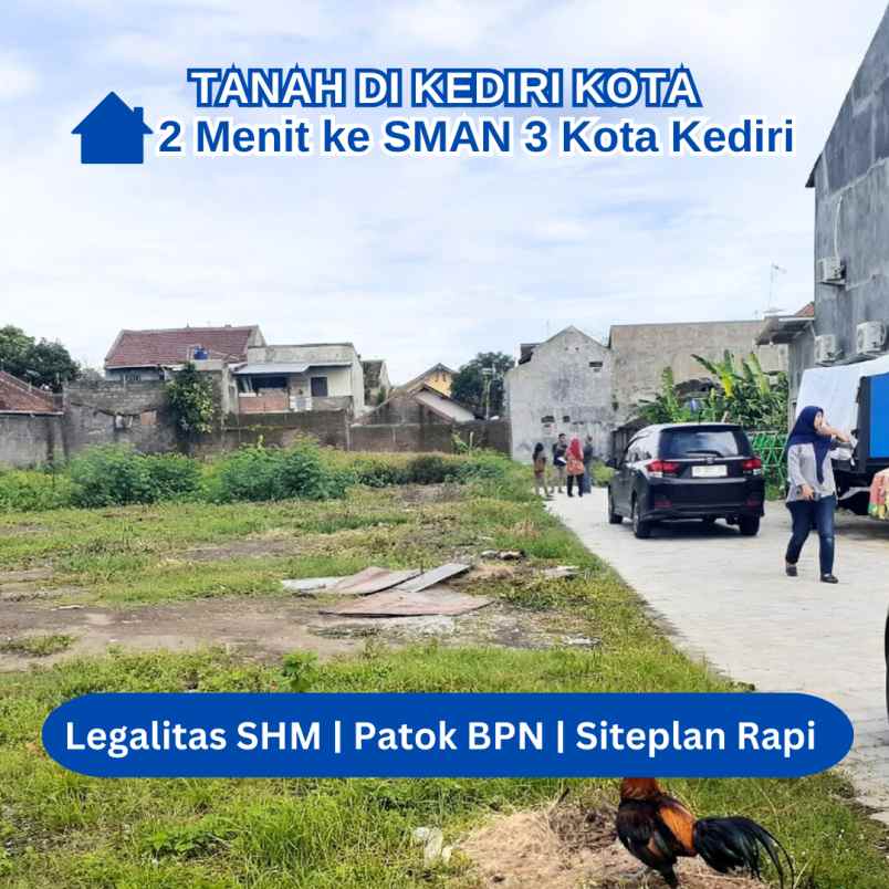 tanah legalitas shm p dekat pabrik gula pesantren