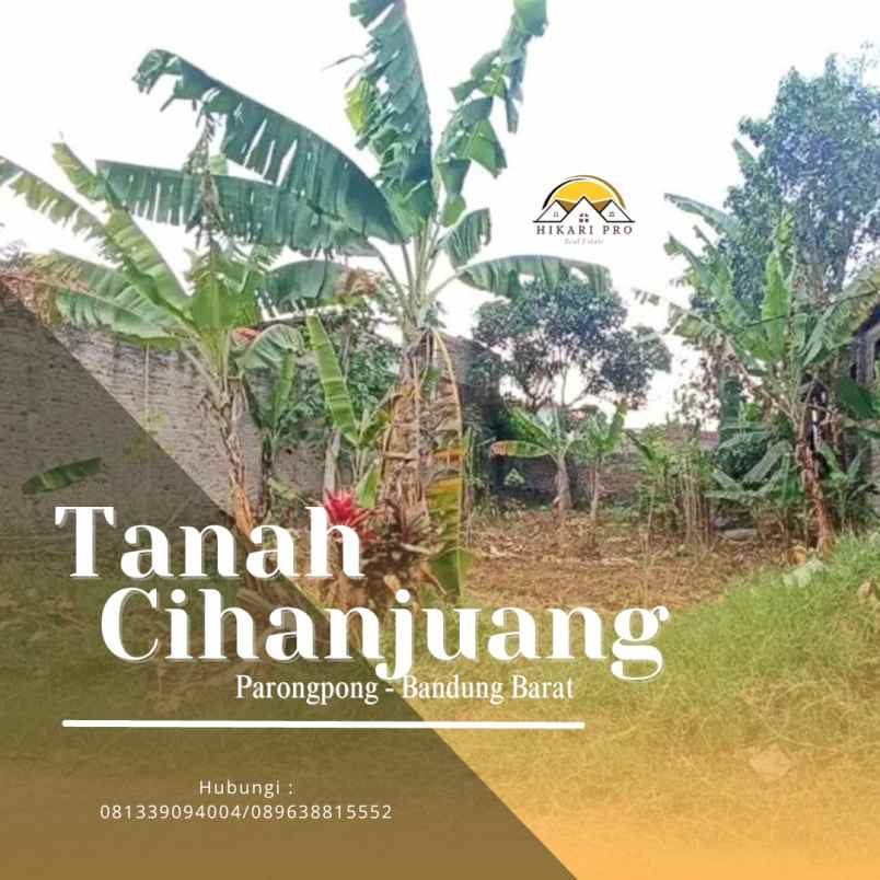 tanah murah cihanjuang dekat pemkot cimahi