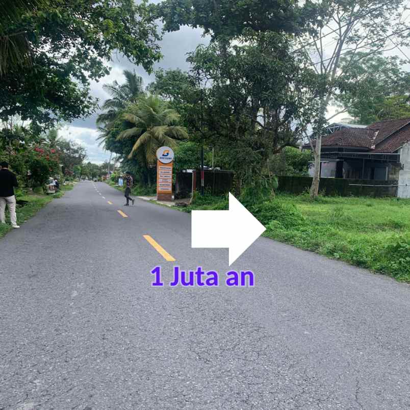 tanah murah jogja dekat pintu tol banyurejo sleman