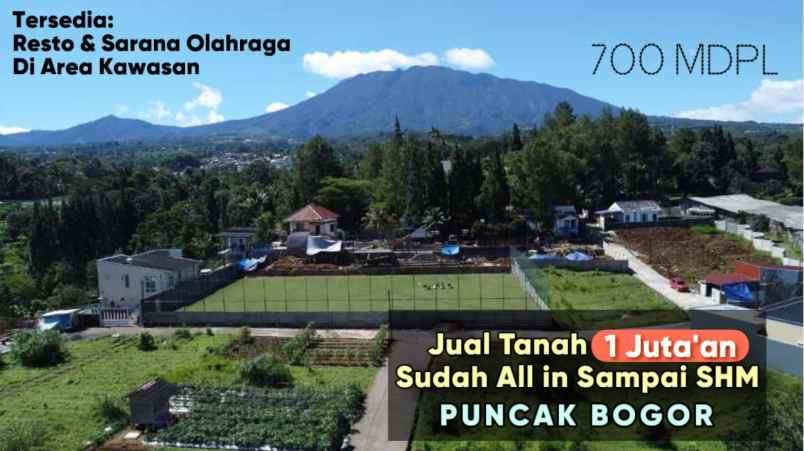 tanah murah puncak megamendung bogor