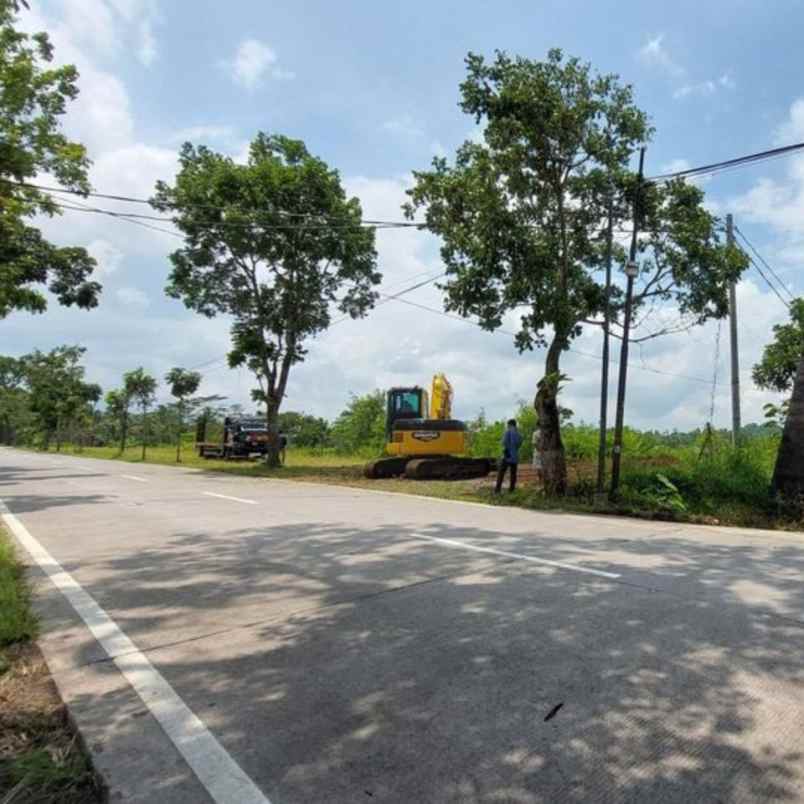 tanah ruko magelang tepi jalan raya mungkid magelang