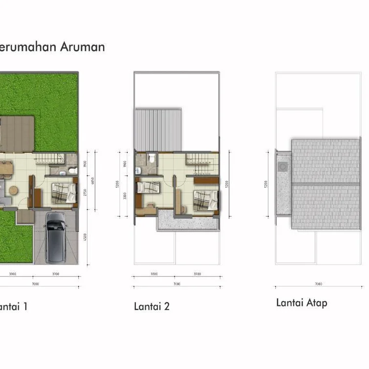 teras aruman cimahi rumah cluster