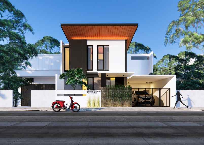 terbaru rumah 2 lantai modern di puwromartani kalasan