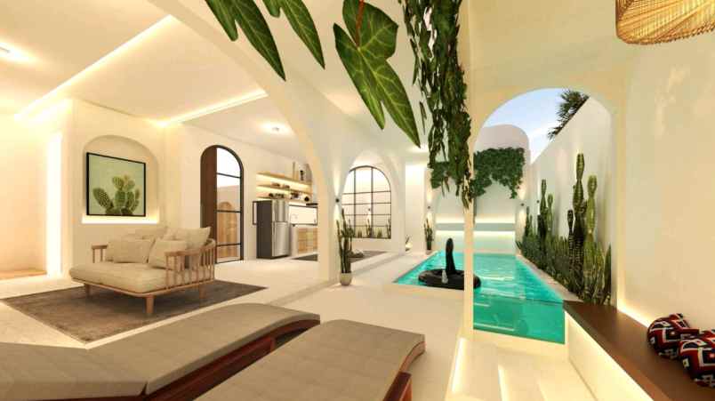 villa cantik full furnished di badung bali