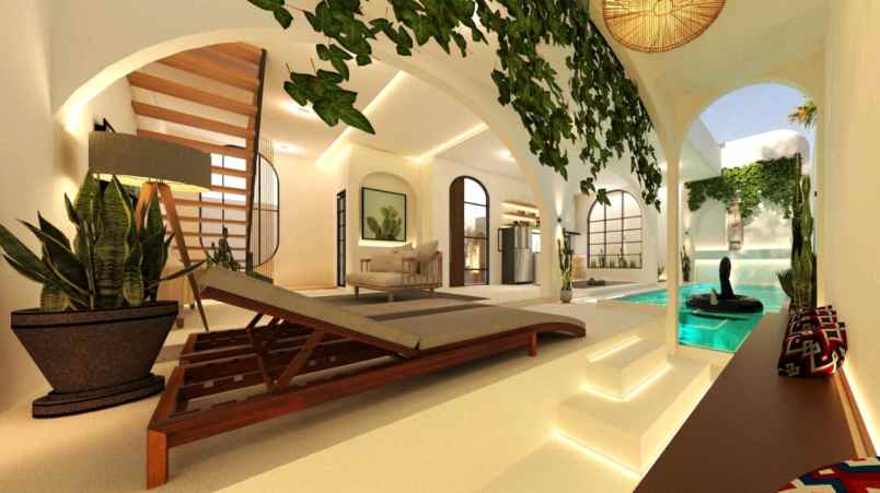 villa cantik full furnished di badung bali