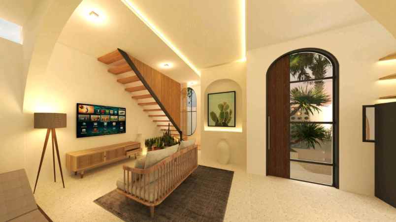 villa cantik full furnished di badung bali