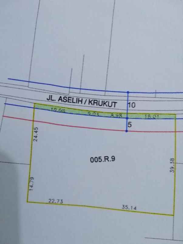 01 dijual tanah jln aselih jagakarsa jakarta selatan