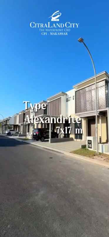 alexandrite 7x17 citraland city losari cpi makassar