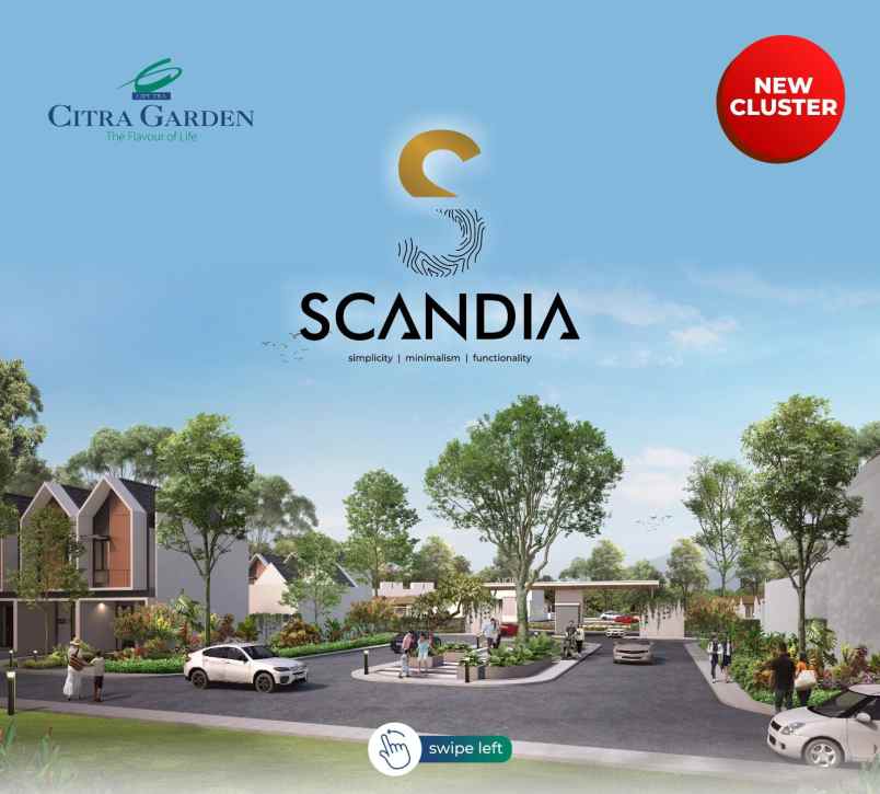 citra garden gowa by ciputra new cluster scandia