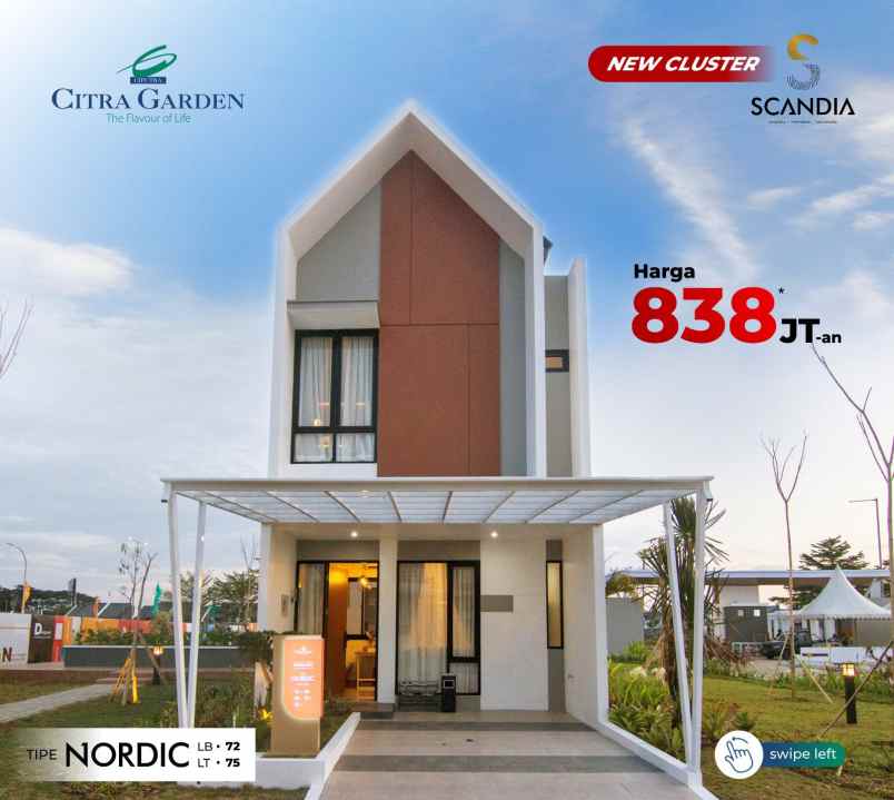 citra garden gowa by ciputra new cluster scandia