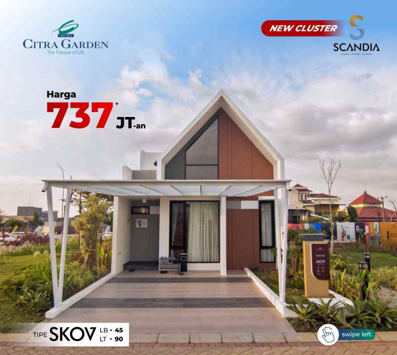 citra garden gowa by ciputra new cluster scandia