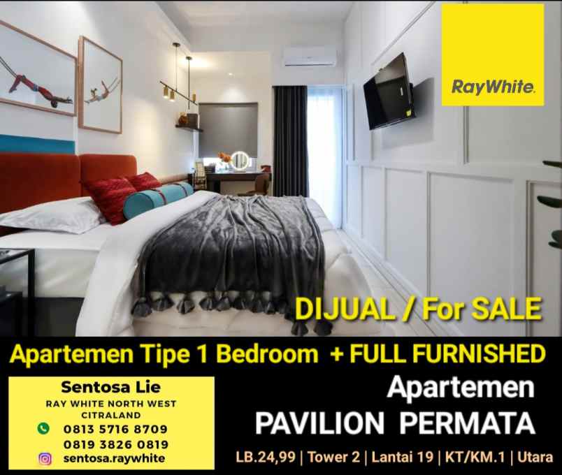 dijual apartemen jalan kh wahab siamin