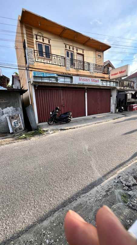 dijual kios 2 lantai jalan karya 1 dekat kampus uir