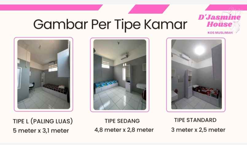 dijual kost mahasiswi dekat ipb 95 penuh