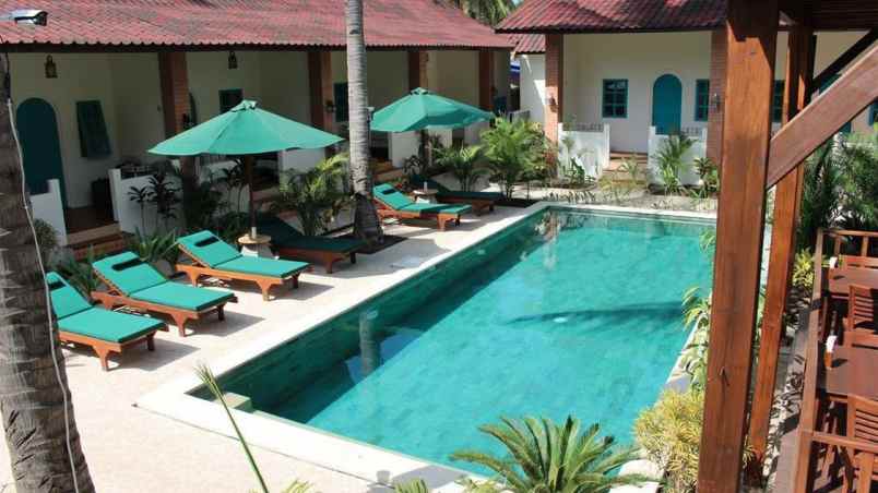 dijual penginapan cottage di gili trawangan bali