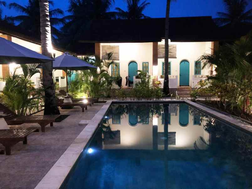 dijual penginapan cottage di gili trawangan bali