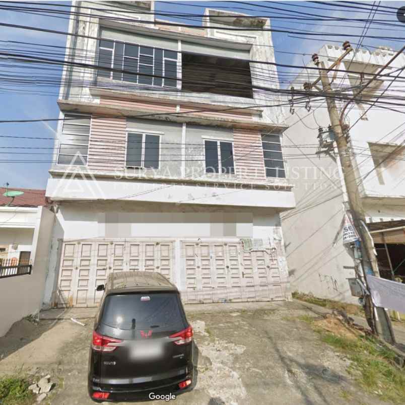 dijual ruko gandeng jalan ismaliyah medan area