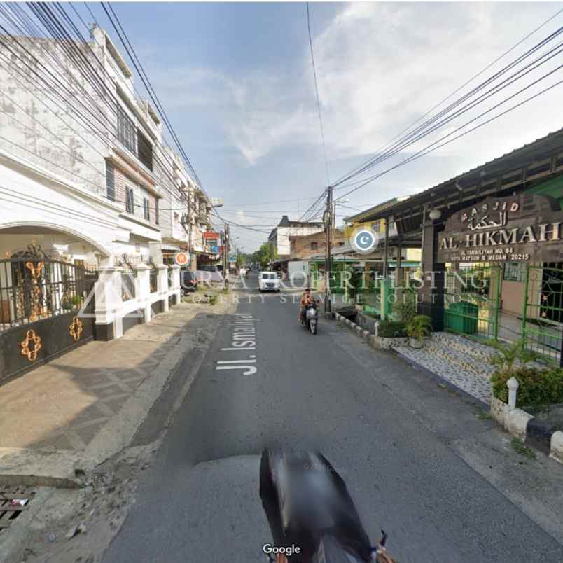 dijual ruko gandeng jalan ismaliyah medan area