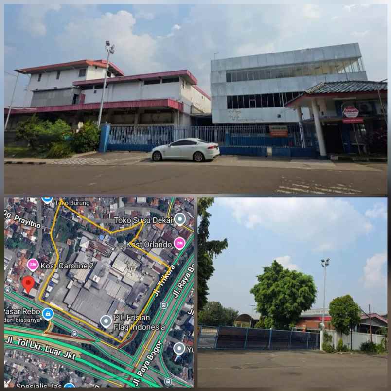 dijual ruko gudang kantor ciracas