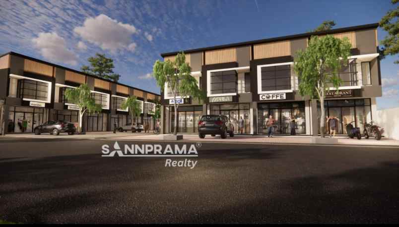 dijual ruko gudang kantor curug bojongsari depok