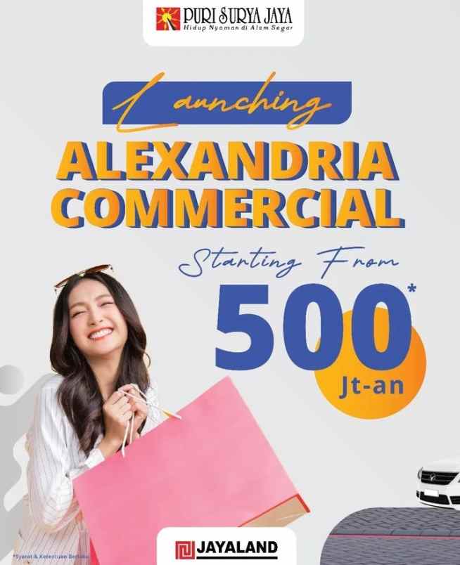 dijual ruko gudang kantor grand alexandra