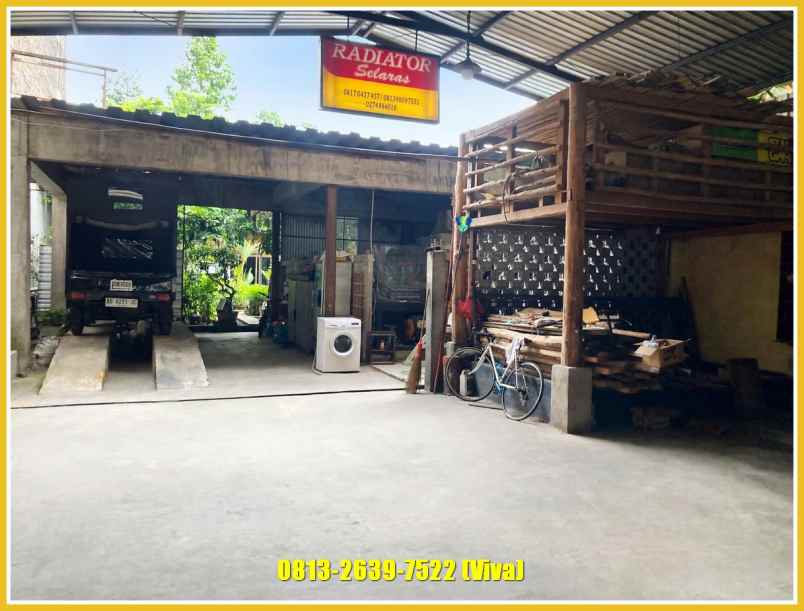 dijual ruko gudang kantor jl magelang jombor lor