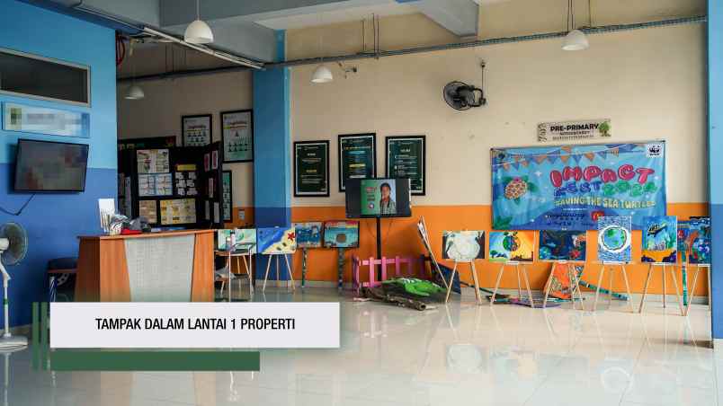 dijual ruko gudang kantor raffles school