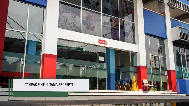 dijual ruko gudang kantor raffles school