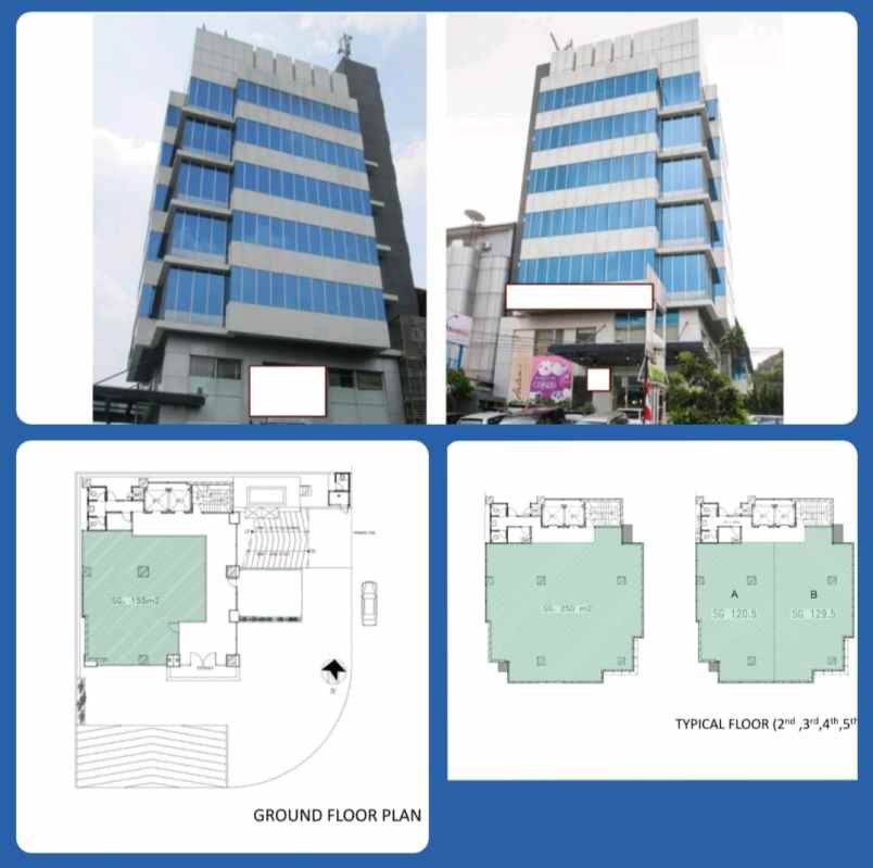 dijual ruko gudang kantor scbd