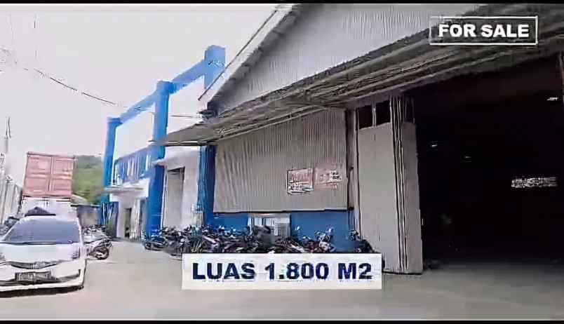 dijual ruko gudang kantor sertajaya cikarang timur