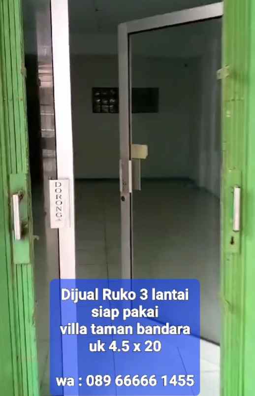 dijual ruko gudang kantor villa taman bandara dadap