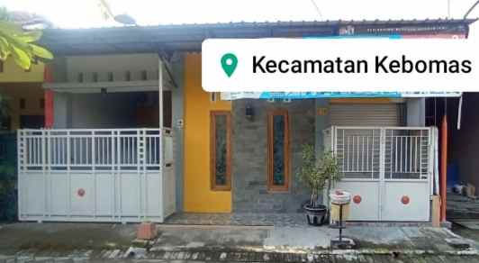 dijual rumah 2 lantai kebomas gresik