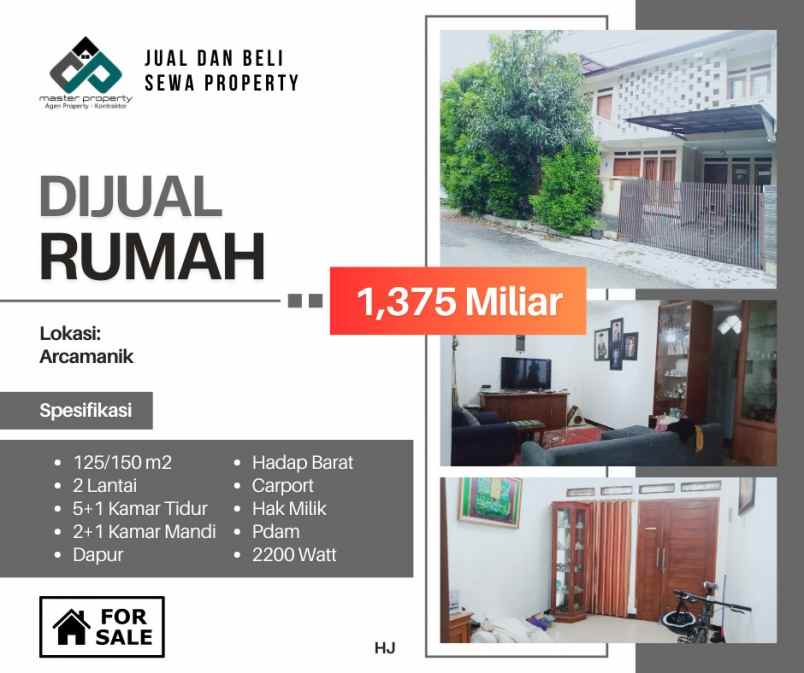 dijual rumah arcamanik