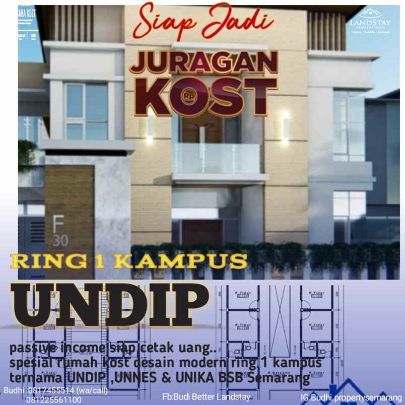 dijual rumah banjarsari tembalang