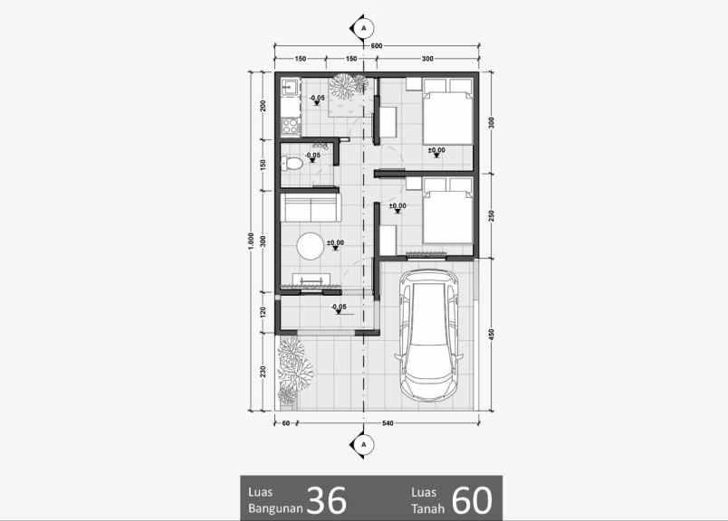 dijual rumah bengle