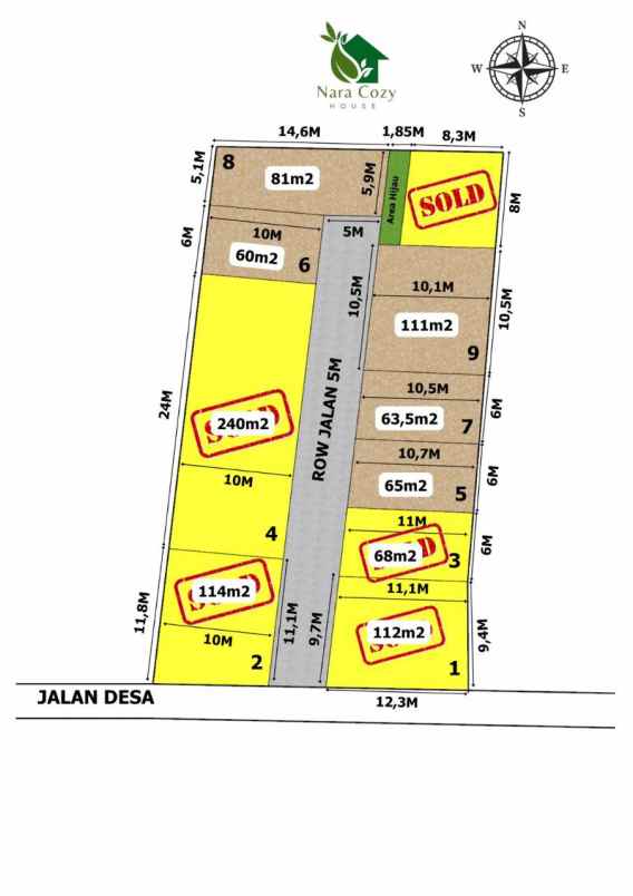 dijual rumah cileunyi kulon bandung