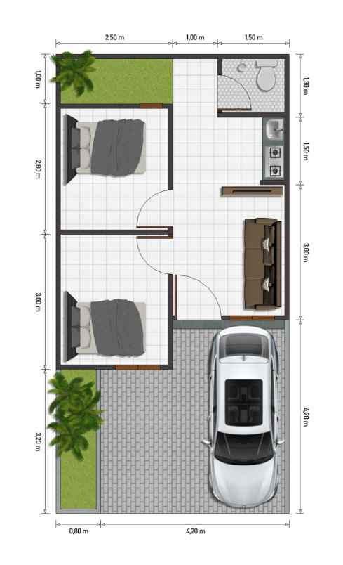 dijual rumah cinangka sawangan depok