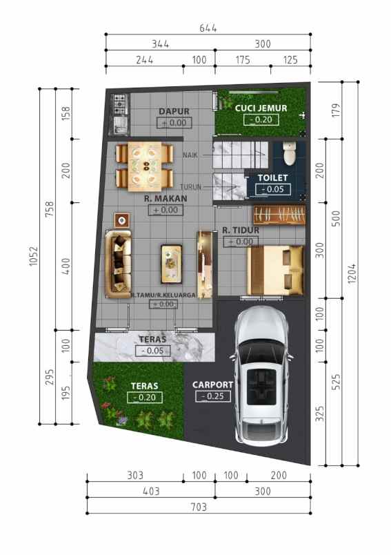 dijual rumah ciracas jakarta timur